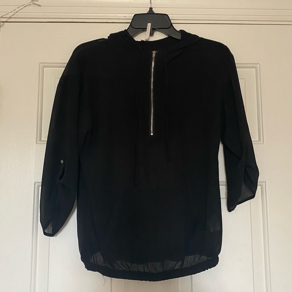 Black Mesh Shirt - Picture 1 of 2